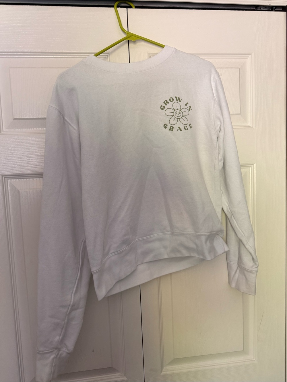 White Crewneck Sweatshirt